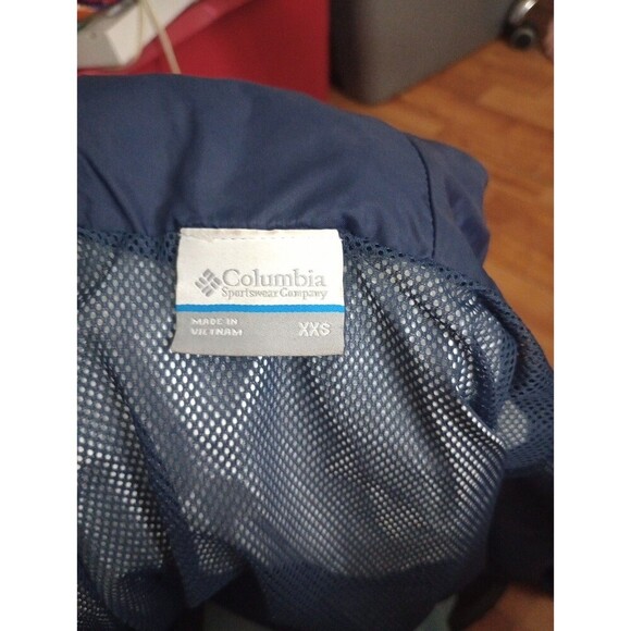 Columbia Sportswear Watertight Rain Jacket, Omni-Tech shell Women's Navy - Picture 9 of 12